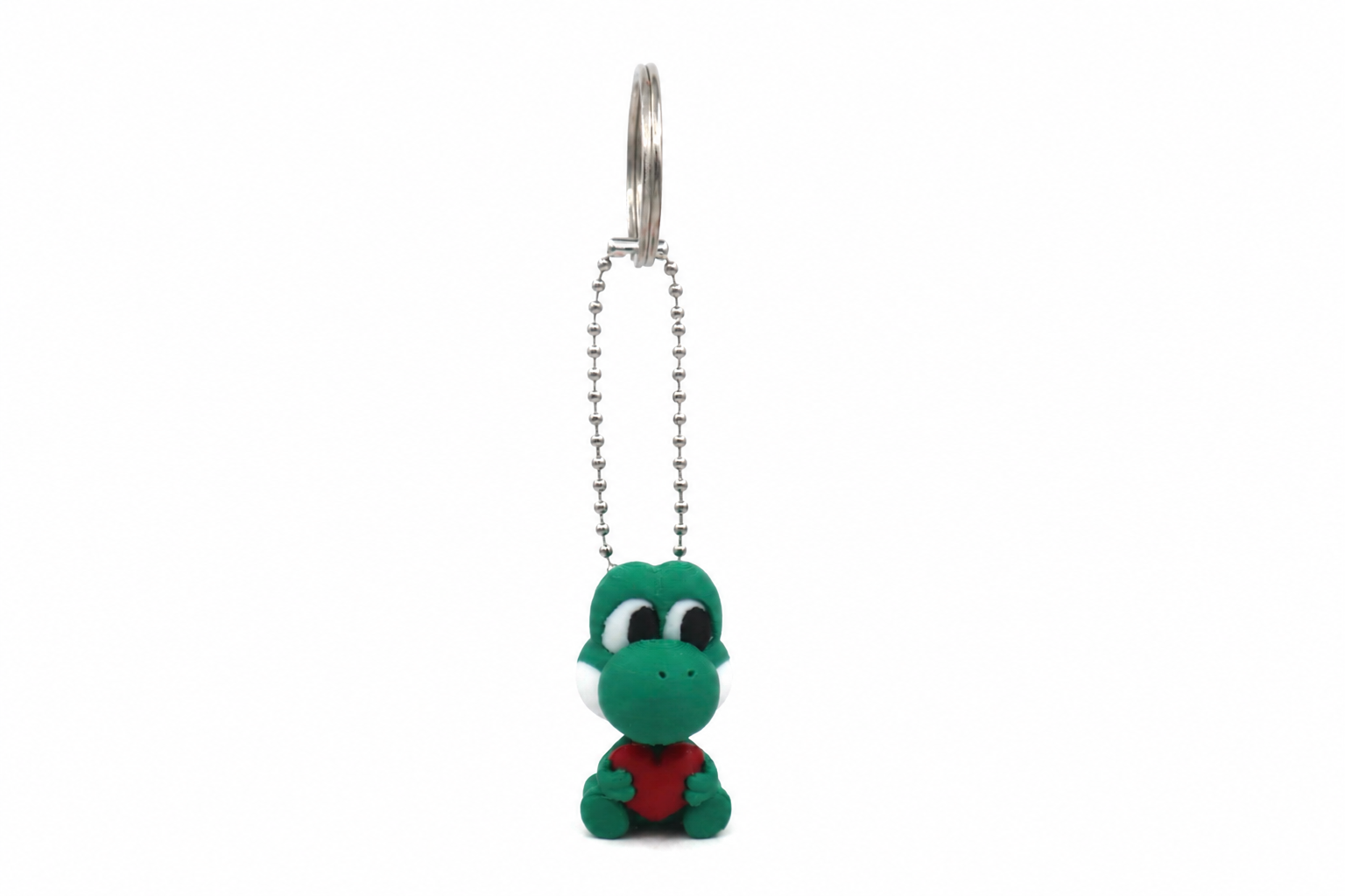 Sevimli Dino Kalpli 3D Baskı Anahtarlık