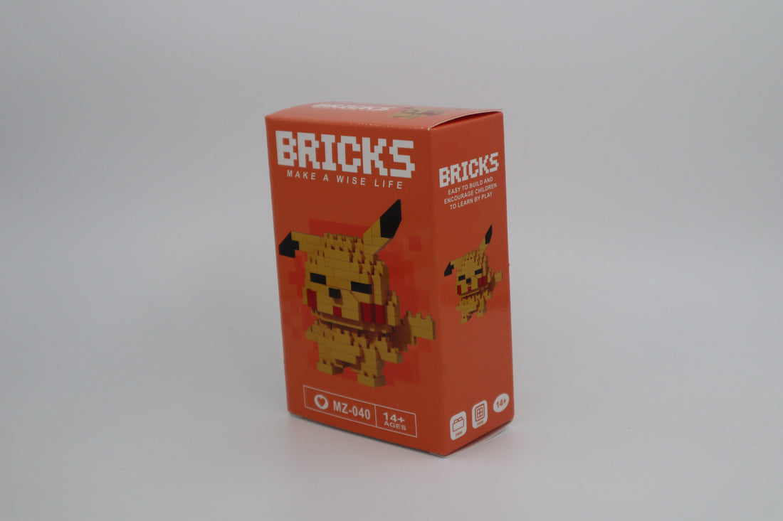 Brick Pikachu Yapı Blokları Figürü