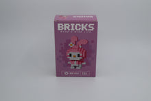 Brick Pembe Tavşan Yapı Blokları Figürü