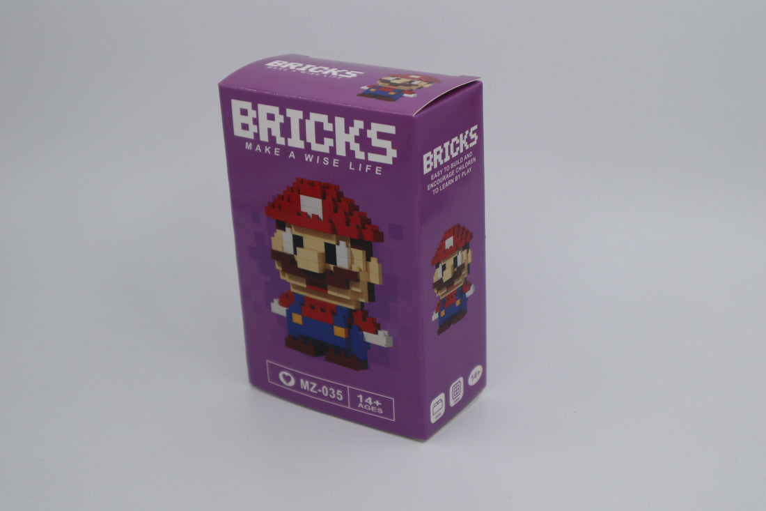 Brick Süper Mario Yapı Blokları Figürü