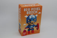 Big Pixel Captain America Yapı Bloğu