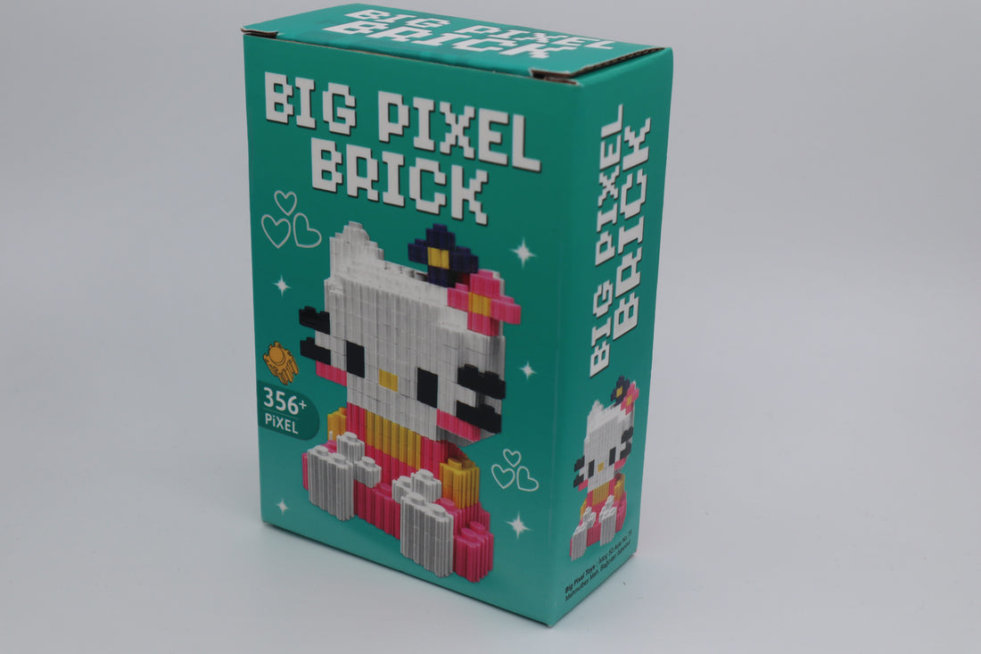 Big Pixel Hello Kitty Yapı Bloğu