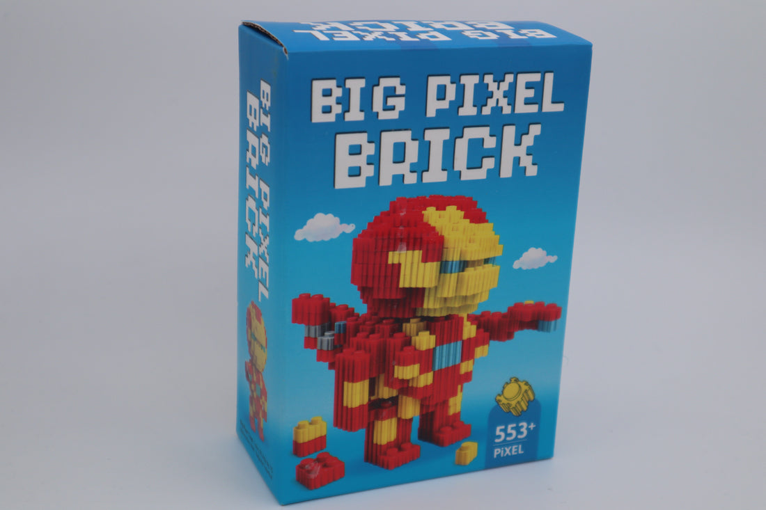 Big Pixel Iron Man Yapı Bloğu